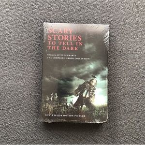 NWT Alvin Schwartz Scary Stories to Tell in the Dark Complete 3 Book Boxed Set